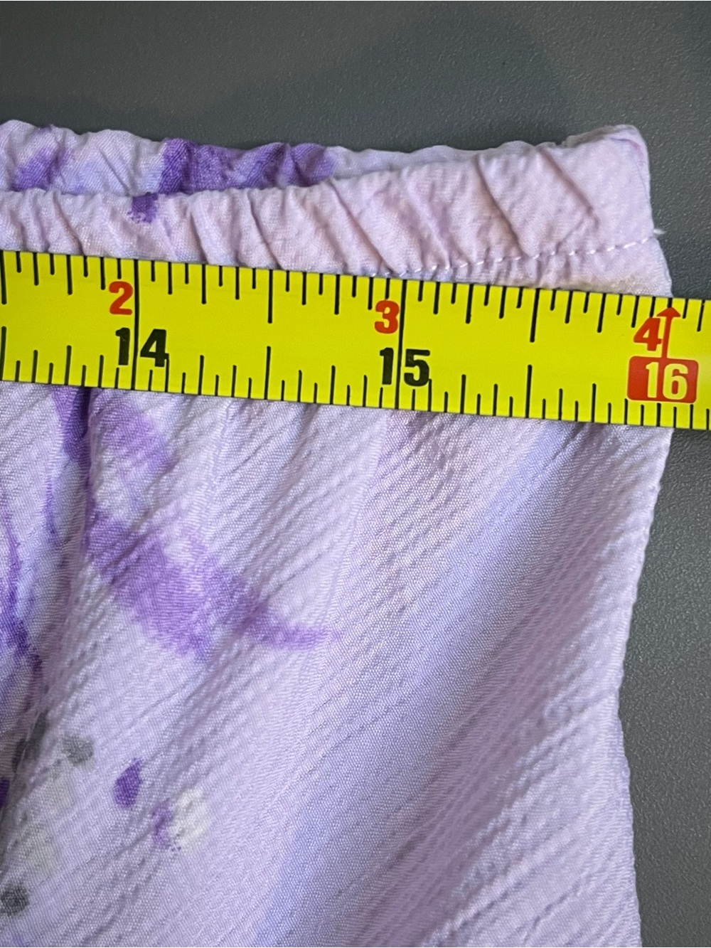 VTG Alfred Dunner Lavender Purple Floral Tiered Midi Skirt 10 Coquette Fairy - Picture 9 of 10